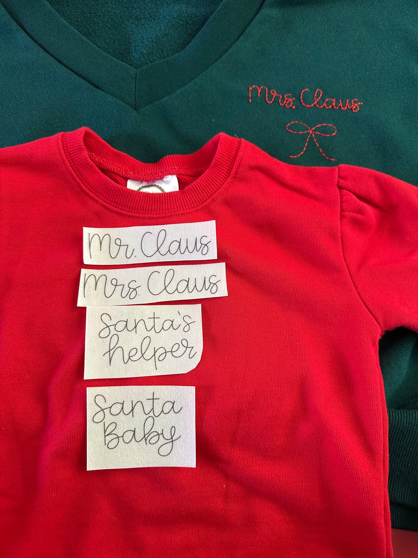The Claus Family Digital Embroidery Design