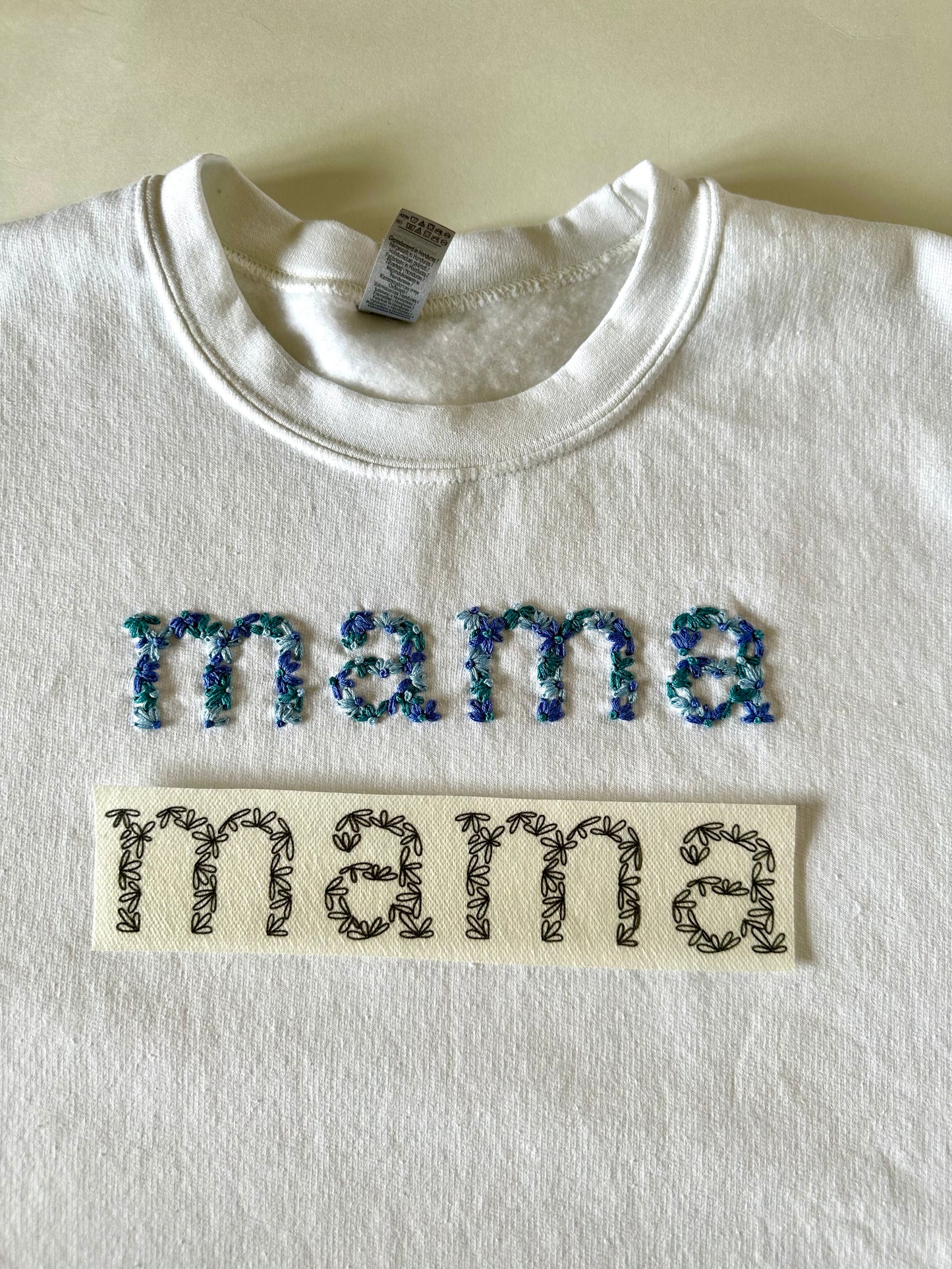 Floral Mama Digital Embroidery Design