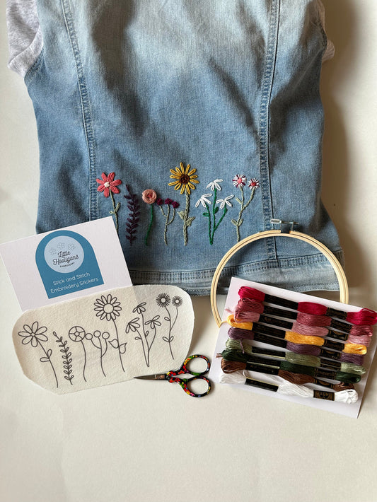Wildflower Digital Embroidery Design