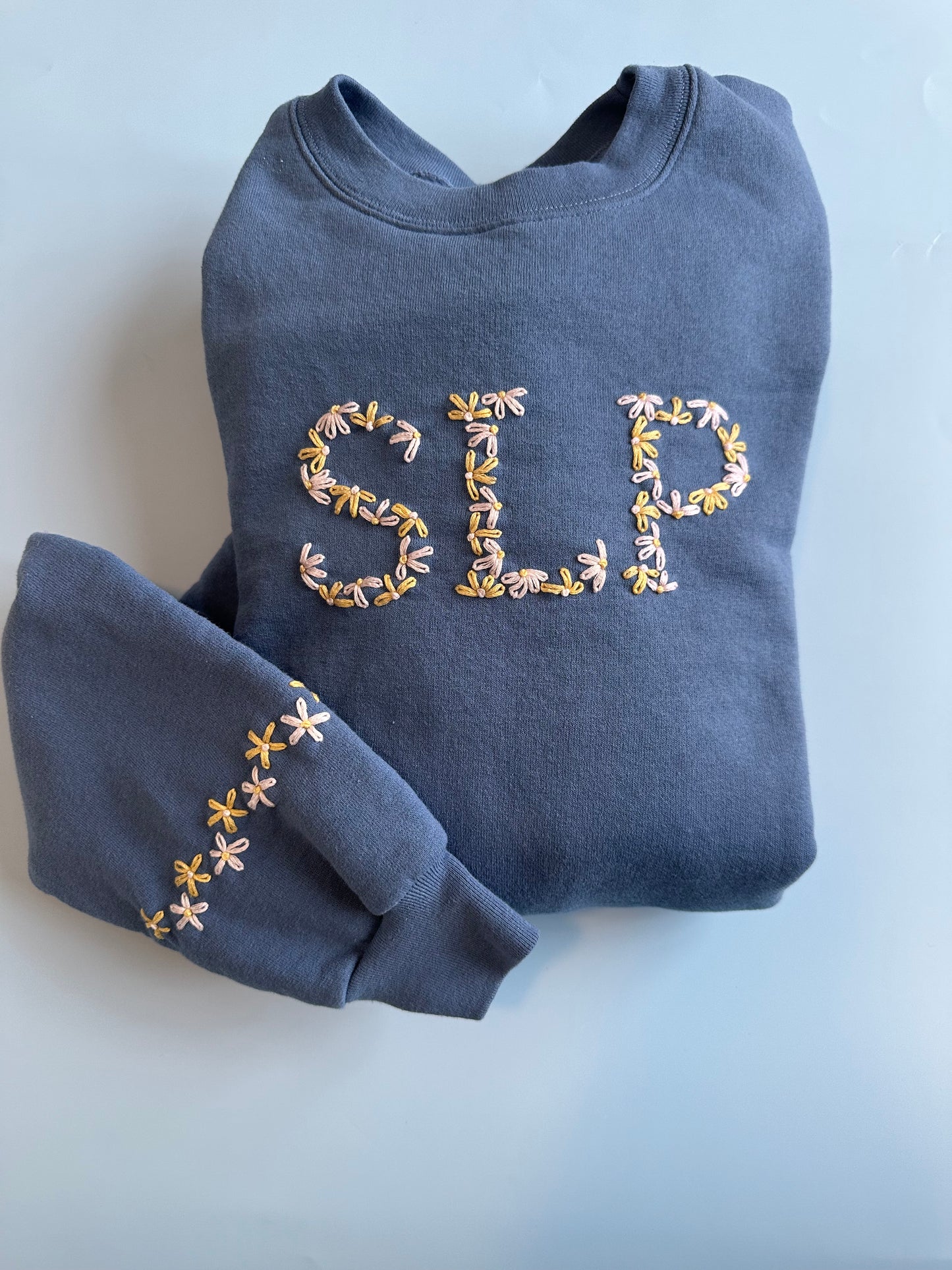 Daisy Alphabet Digital Embroidery Design (UPPERCASE)