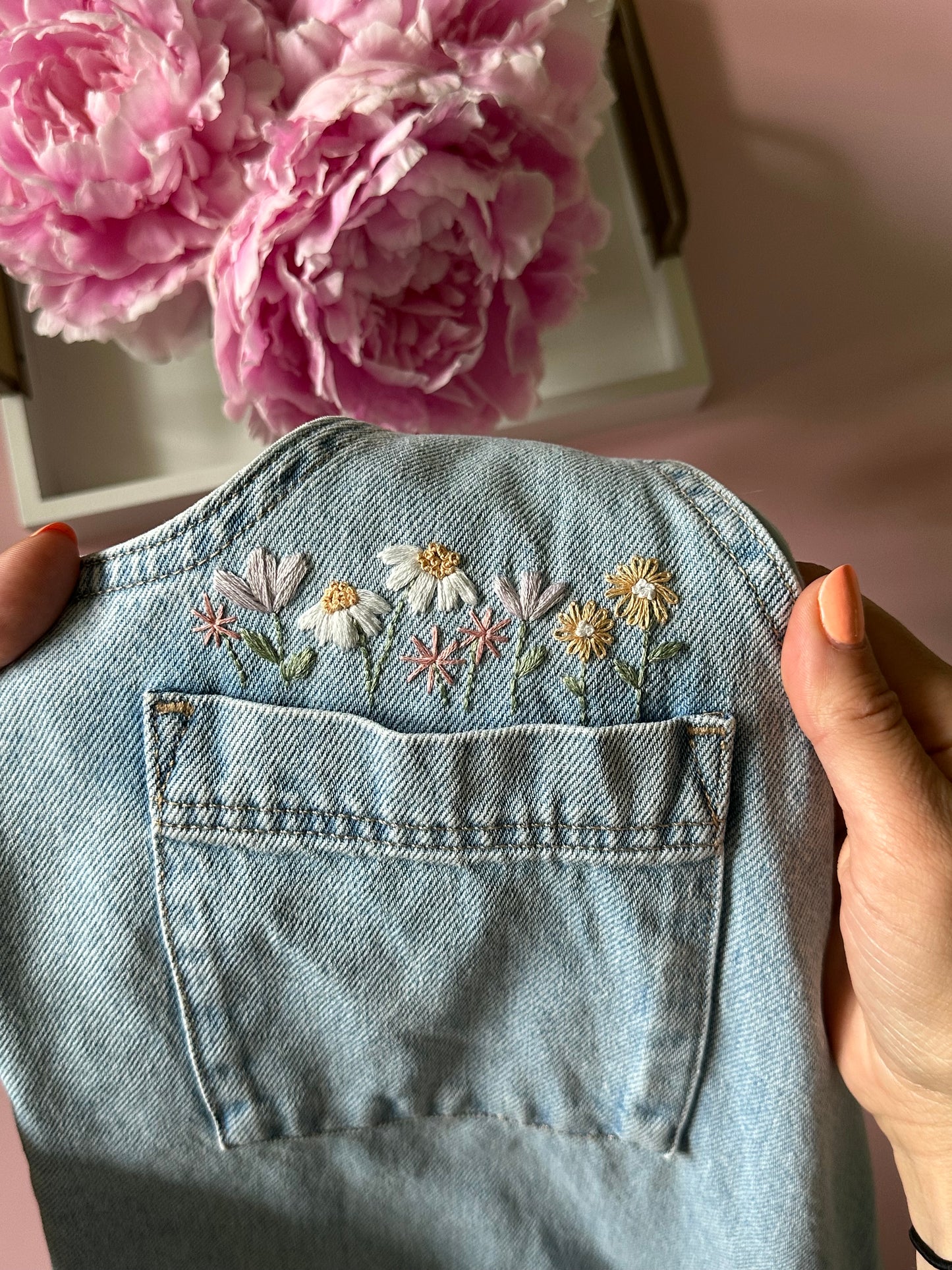 Pocket Full of Posies Digital Embroidery Design
