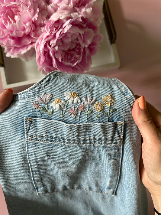 Pocket Full of Posies Digital Embroidery Design