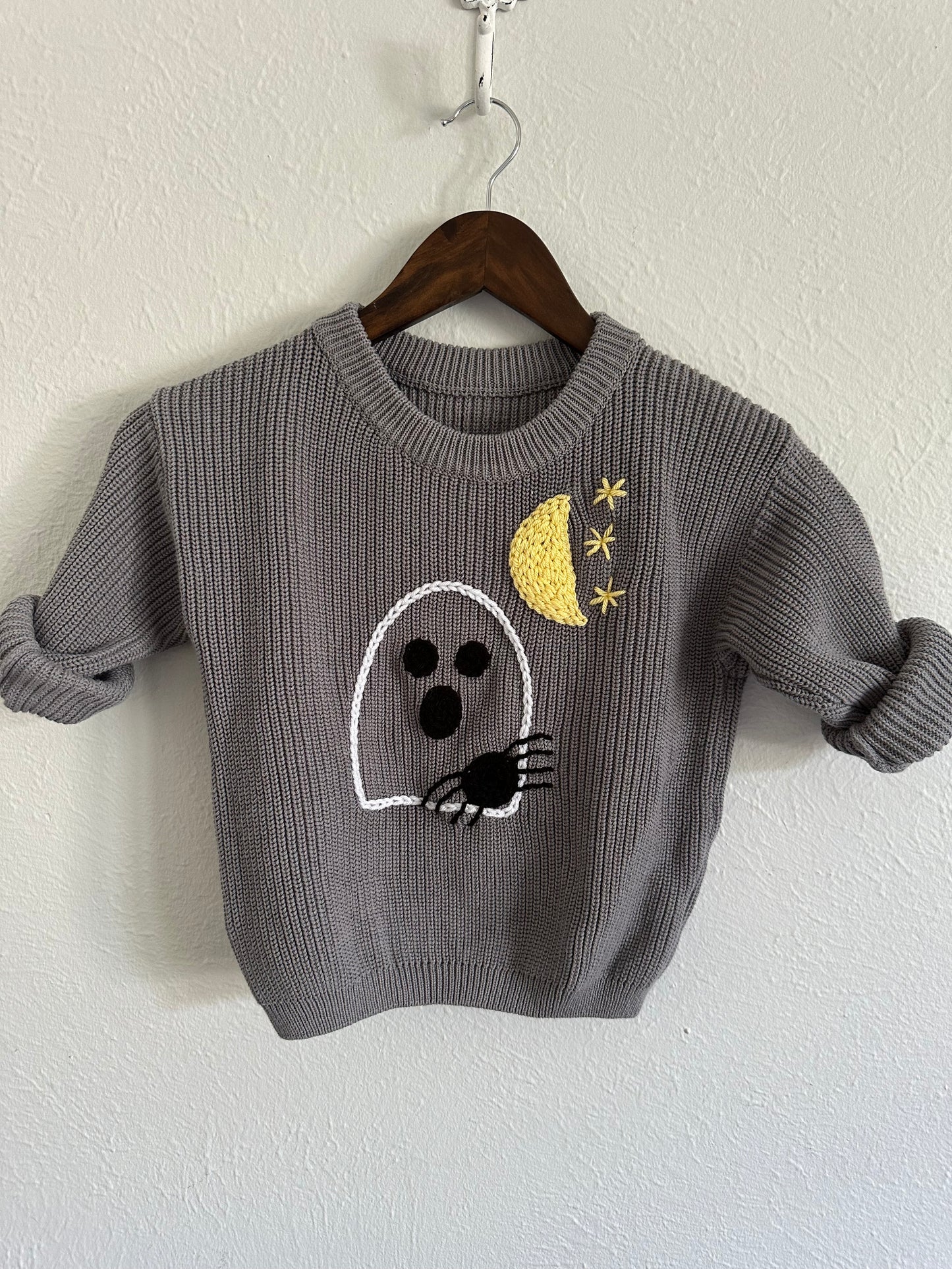 Midnight Ghost Embroidery Pattern