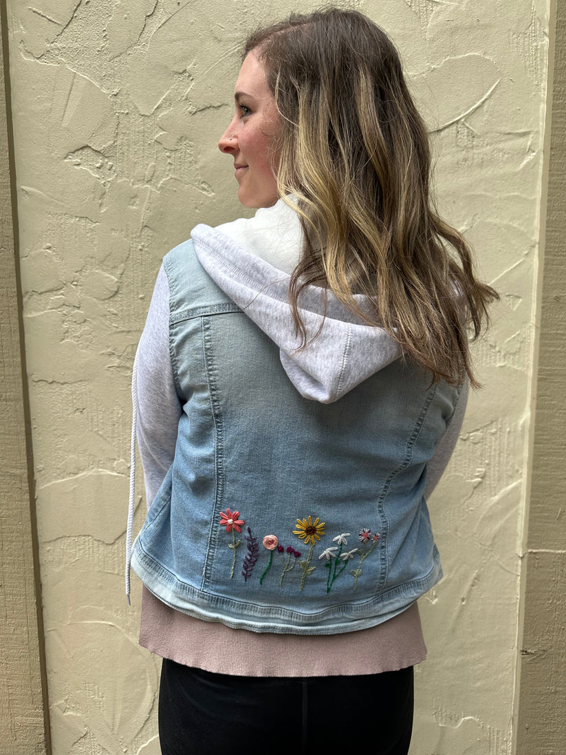 Wildflower Digital Embroidery Design