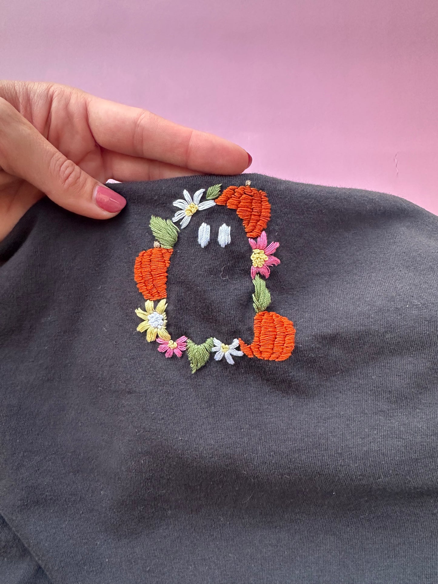 Boo-tiful Blooms Digital Embroidery Design