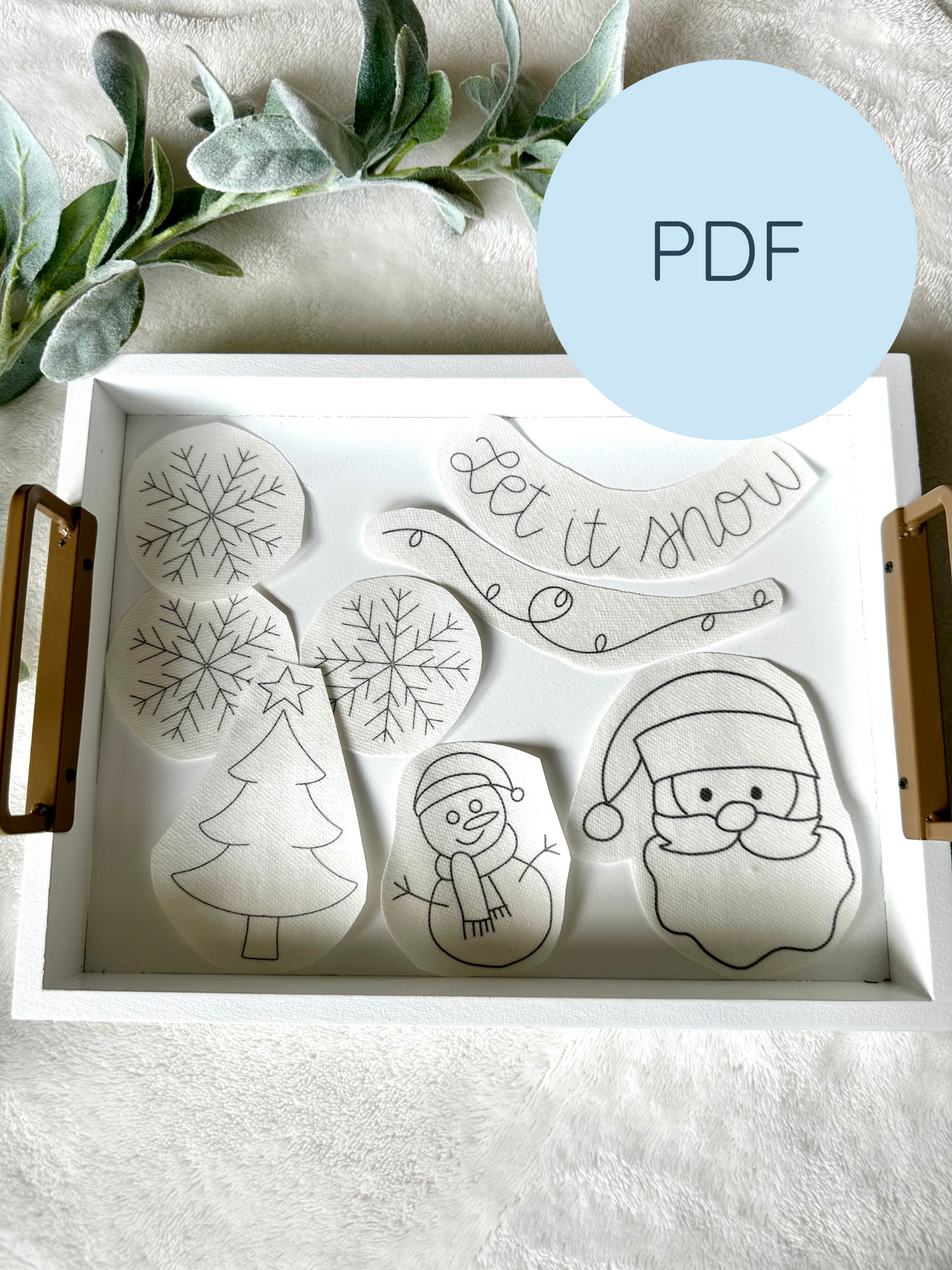 Winter Wonderland PDF Embroidery Designs
