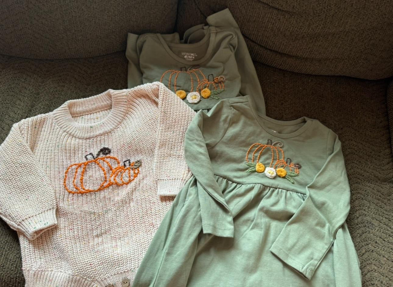 Pumpkins Digital Embroidery Pattern