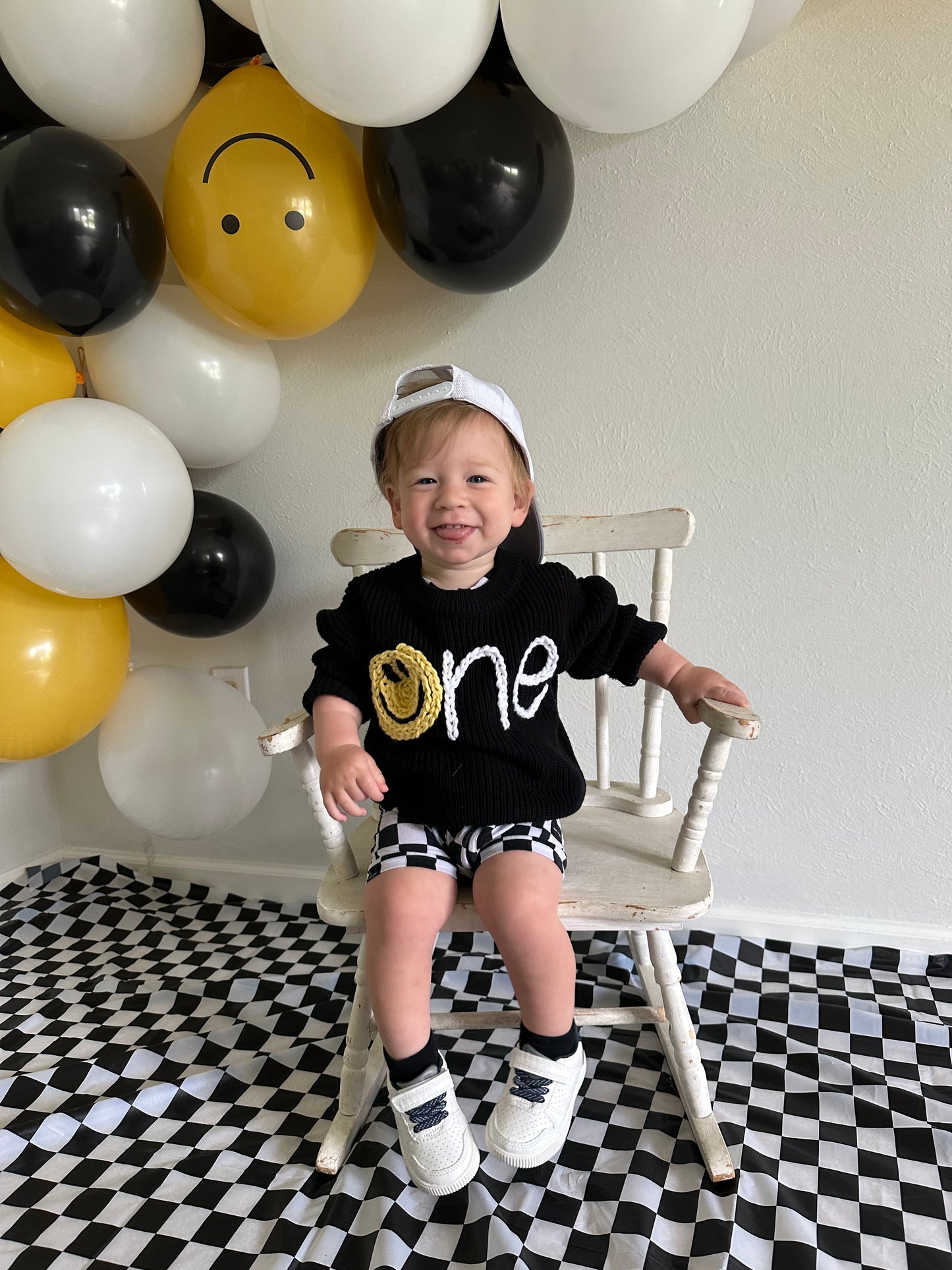 Rad Dude First Birthday Digital Embroidery Design