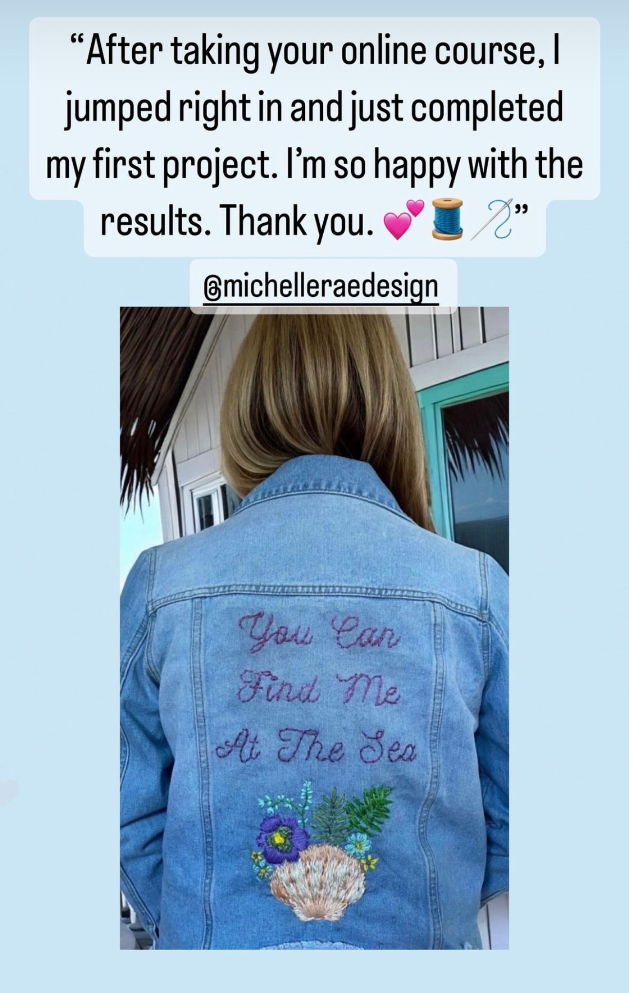 The Clothing Embroidery Course: A beginners guide to embroidering names and words on clothing