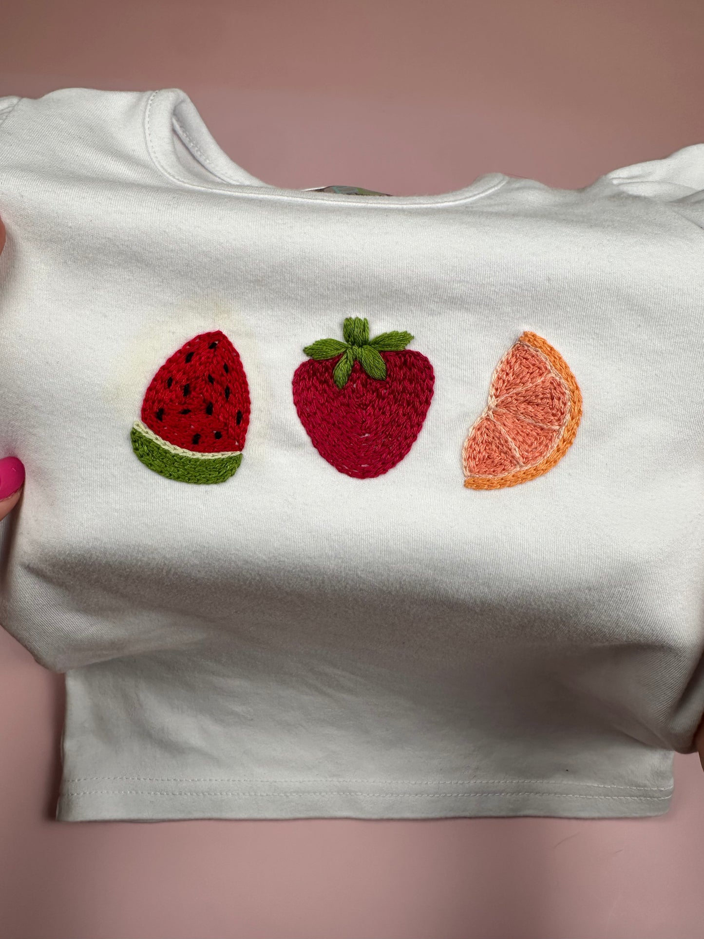 Fruit Embroidery Design
