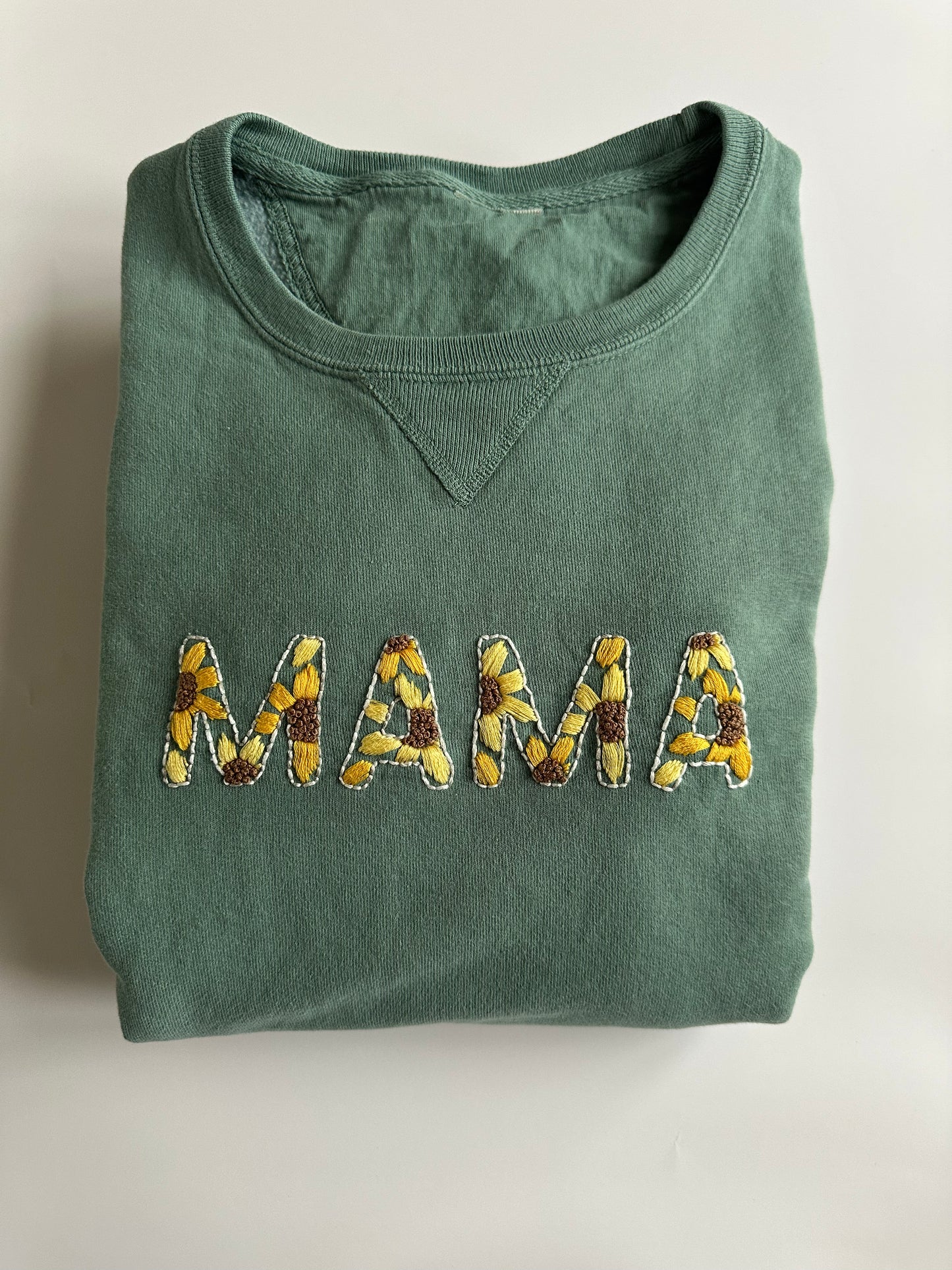 Sunflower Mama Digital Embroidery Design