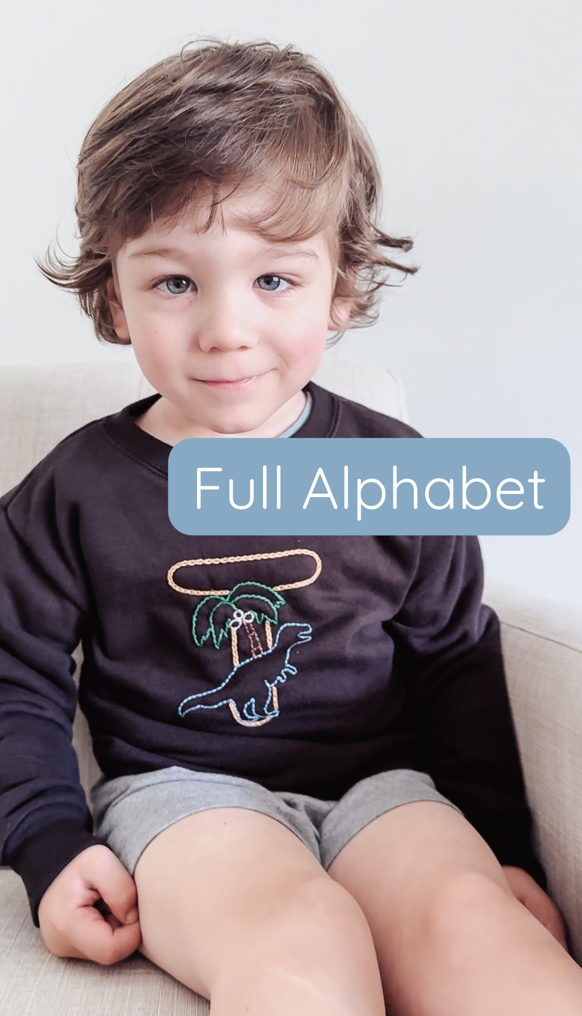 Dinosaur Alphabet Digital Embroidery Design