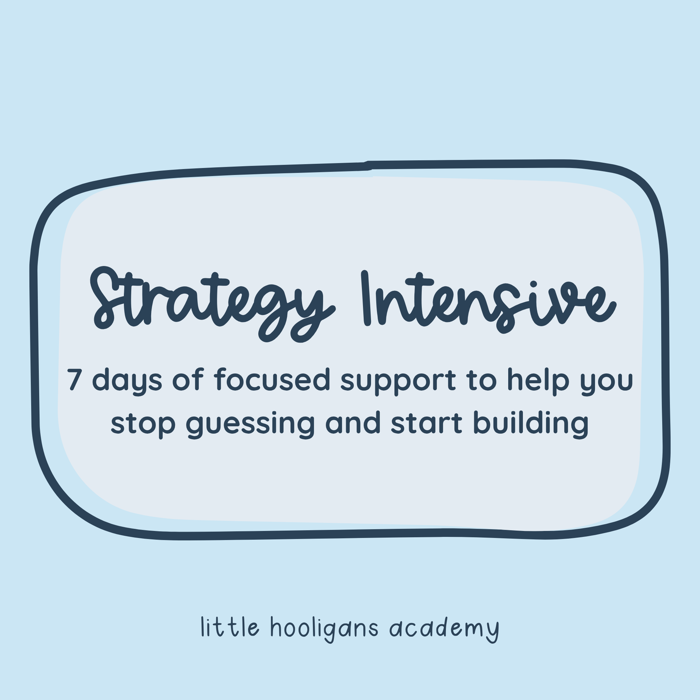 Strategy Intensive: 1:1 Business Coaching for Creative Business Owners