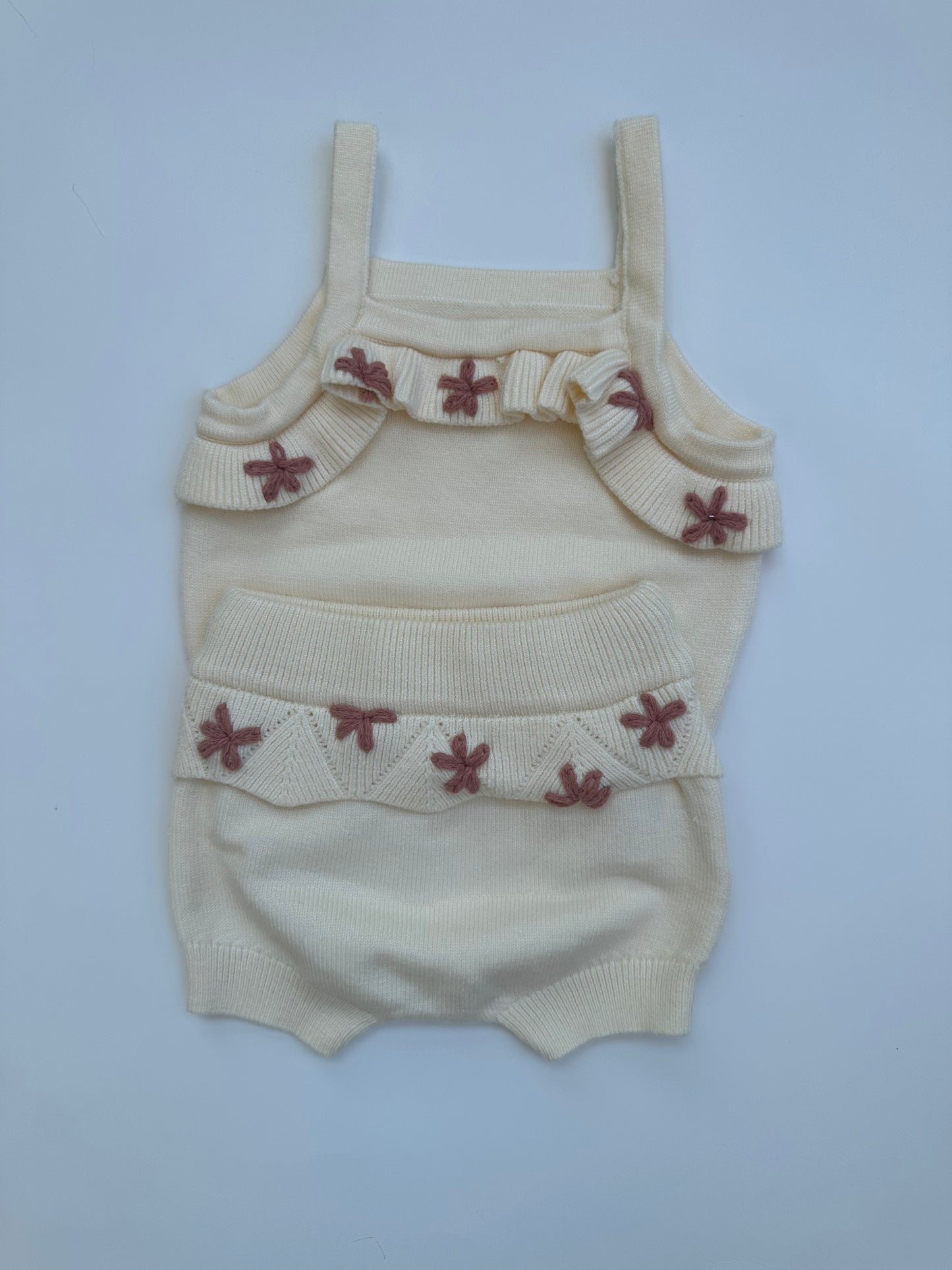 0-6 month knit two piece set