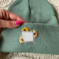 Sunflower Beanie PDF Embroidery Design