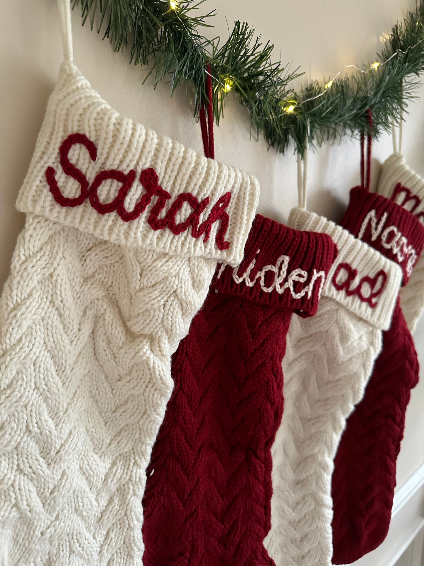 DIY Embroidered Stocking Kit