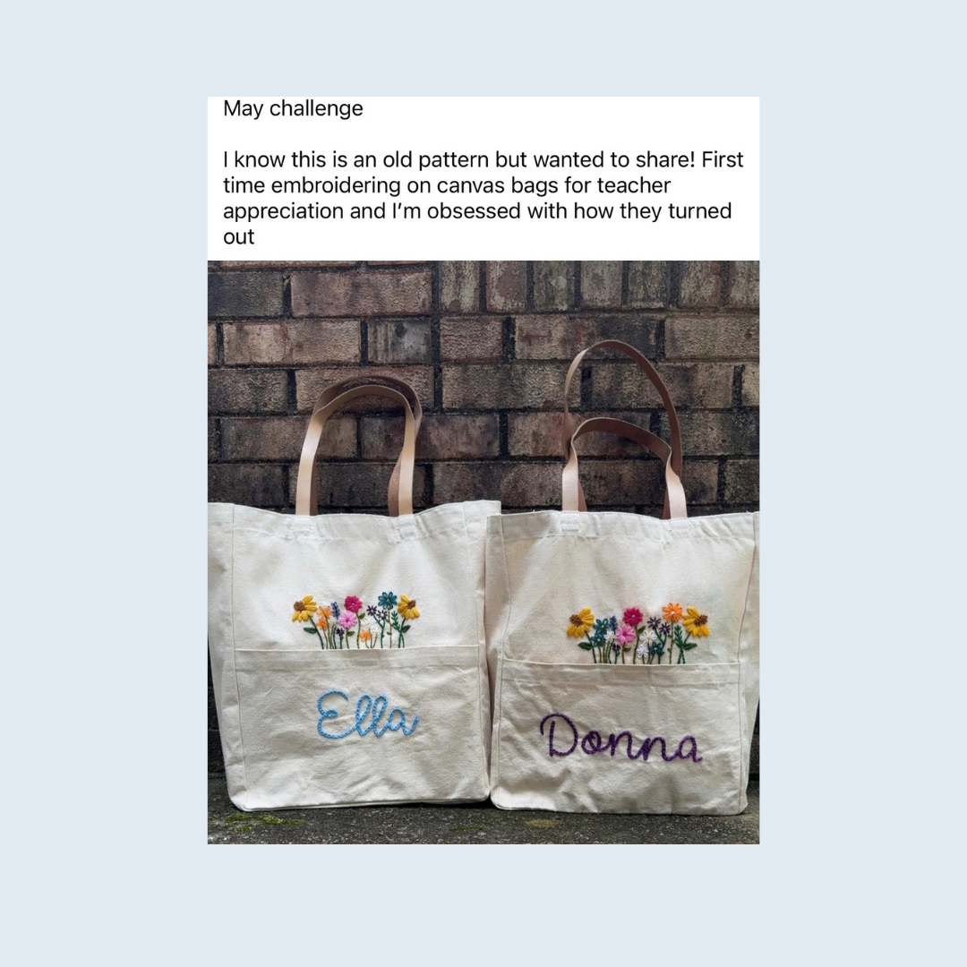 The Stitch Collective: A monthly embroidery club