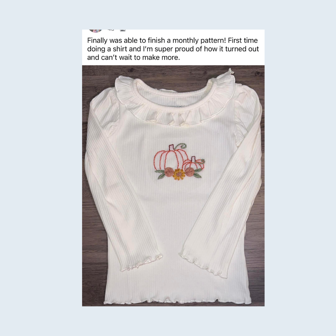 The Stitch Collective: A monthly embroidery club