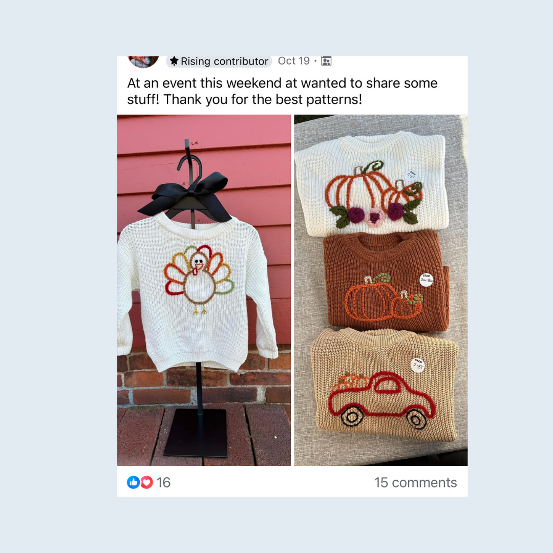 The Stitch Collective: A monthly embroidery club