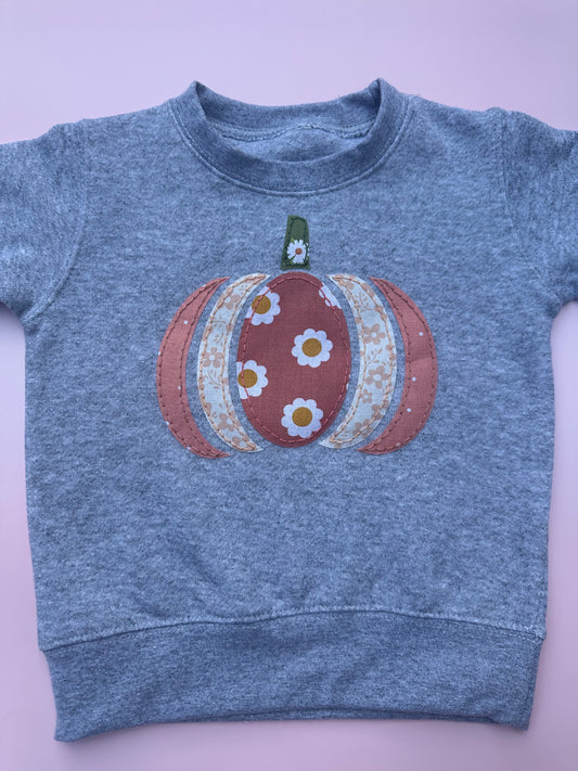 Applique Pumpkin Digital Embroidery Design