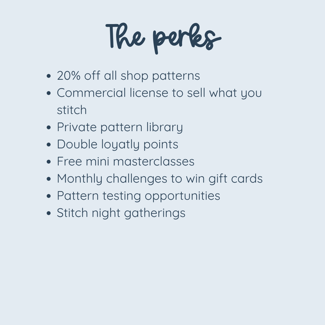 The Stitch Collective: A monthly embroidery club