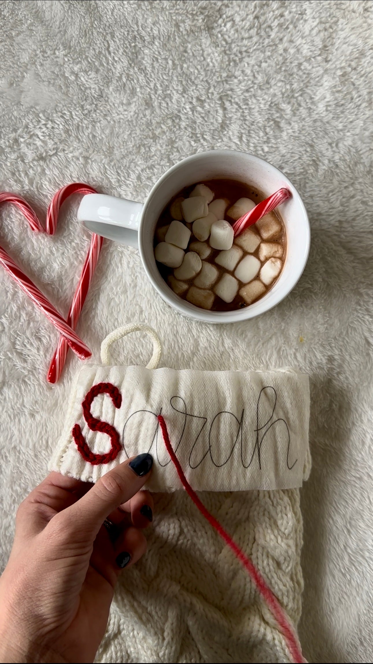 DIY Embroidered Stocking Kit