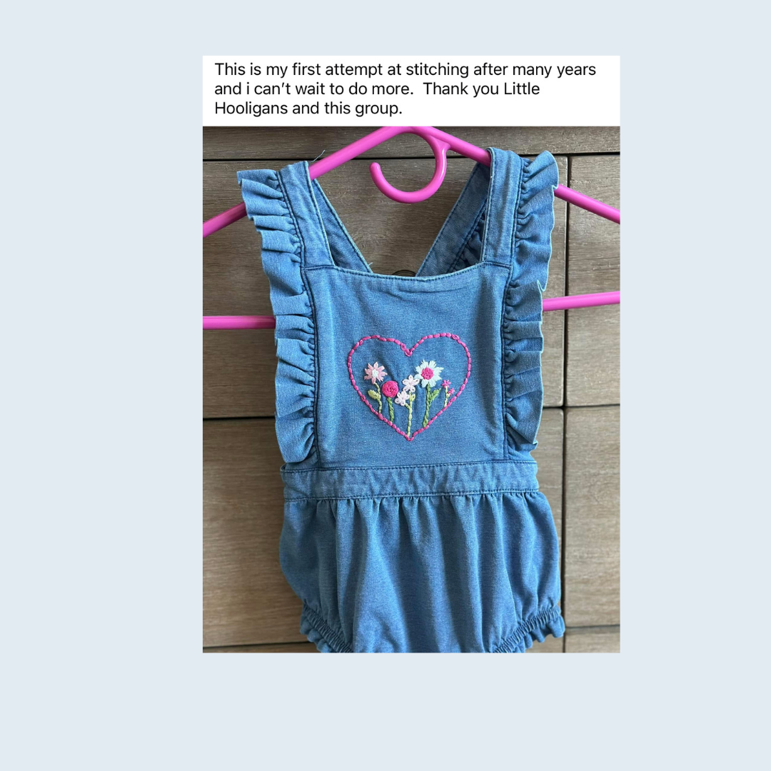 The Stitch Collective: A monthly embroidery club