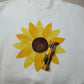 Applique Sunflower Digital Embroidery Design