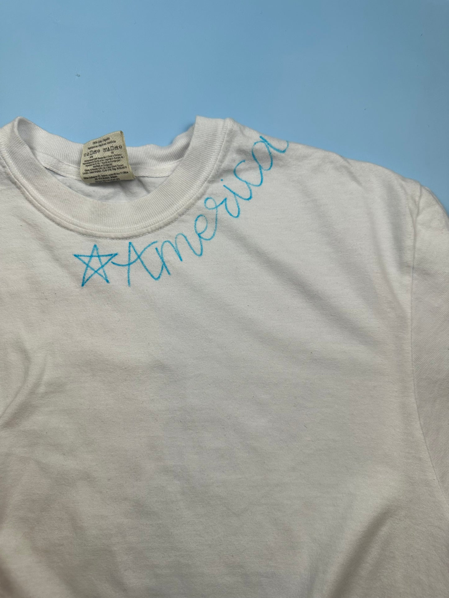 America Neckline Digital Embroidery Pattern