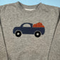 Applique Pumpkin Truck Digital Embroidery Design
