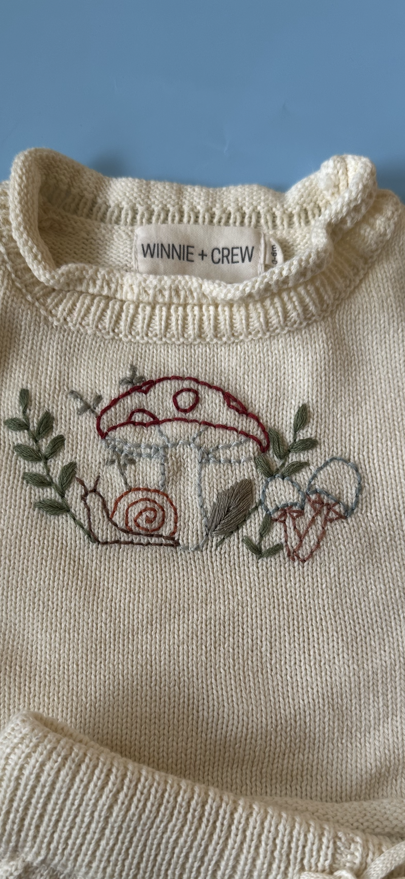 June Shroom Digital Embroidery Pattern