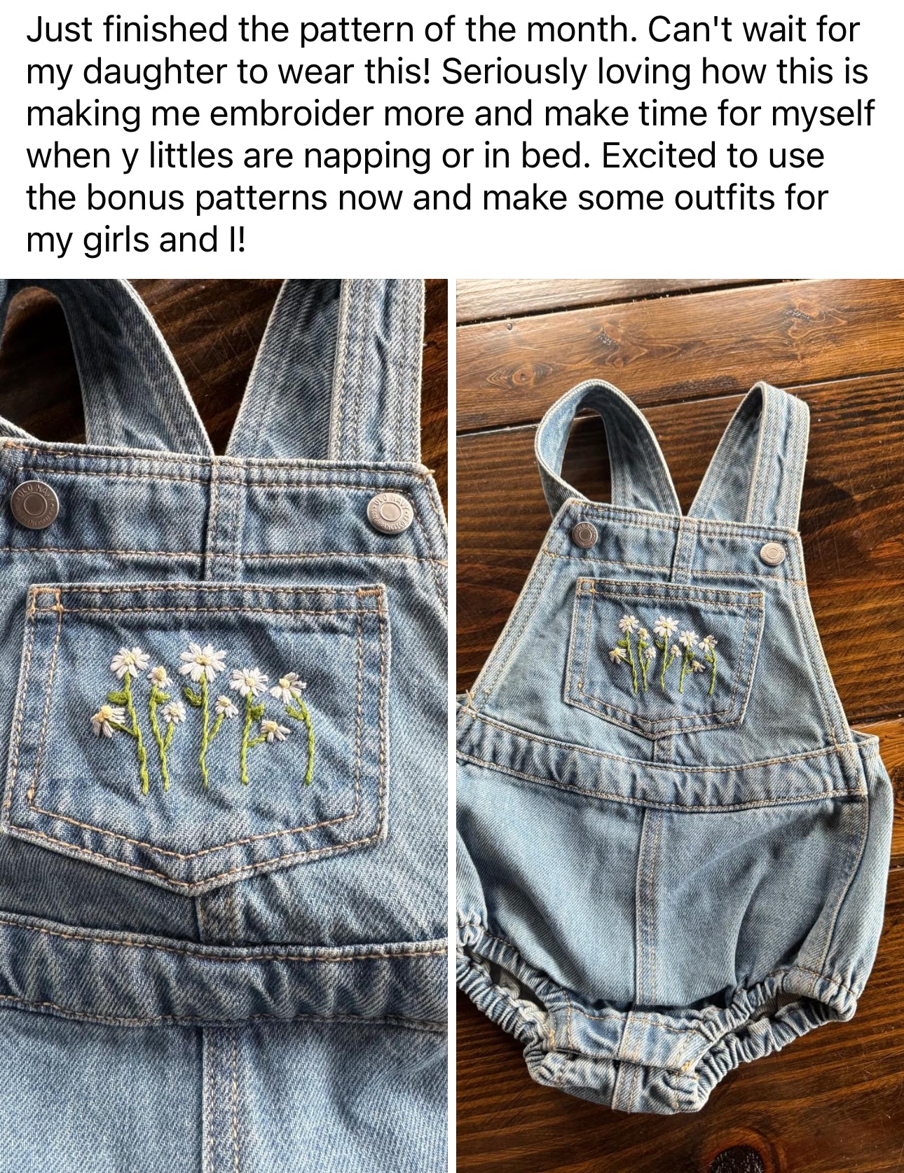 Daisy Daydream Digital Embroidery Pattern