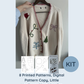 Festive Sweater Printed Patterns + Needles
