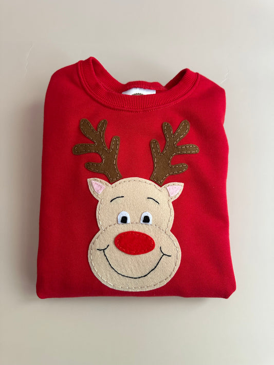 Rudolph Digital Felt Applique Design