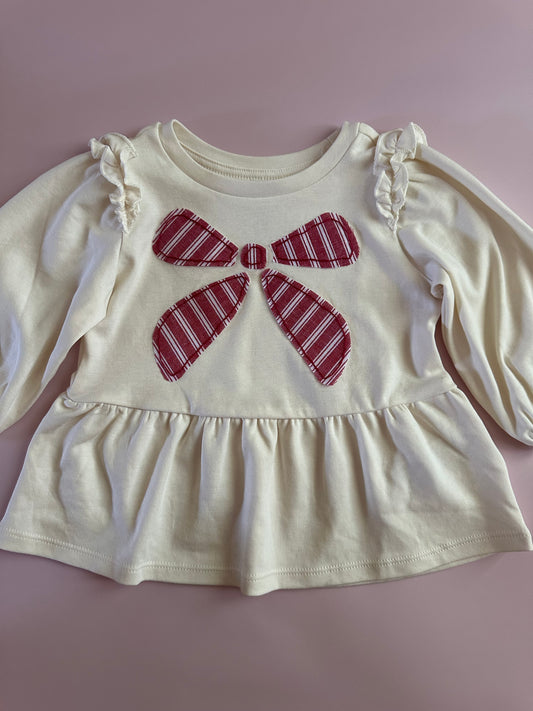 Applique Bow Digital Embroidery Design