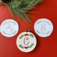 Festive Initial Ornament Digital Embroidery Design- Entire Alphabet