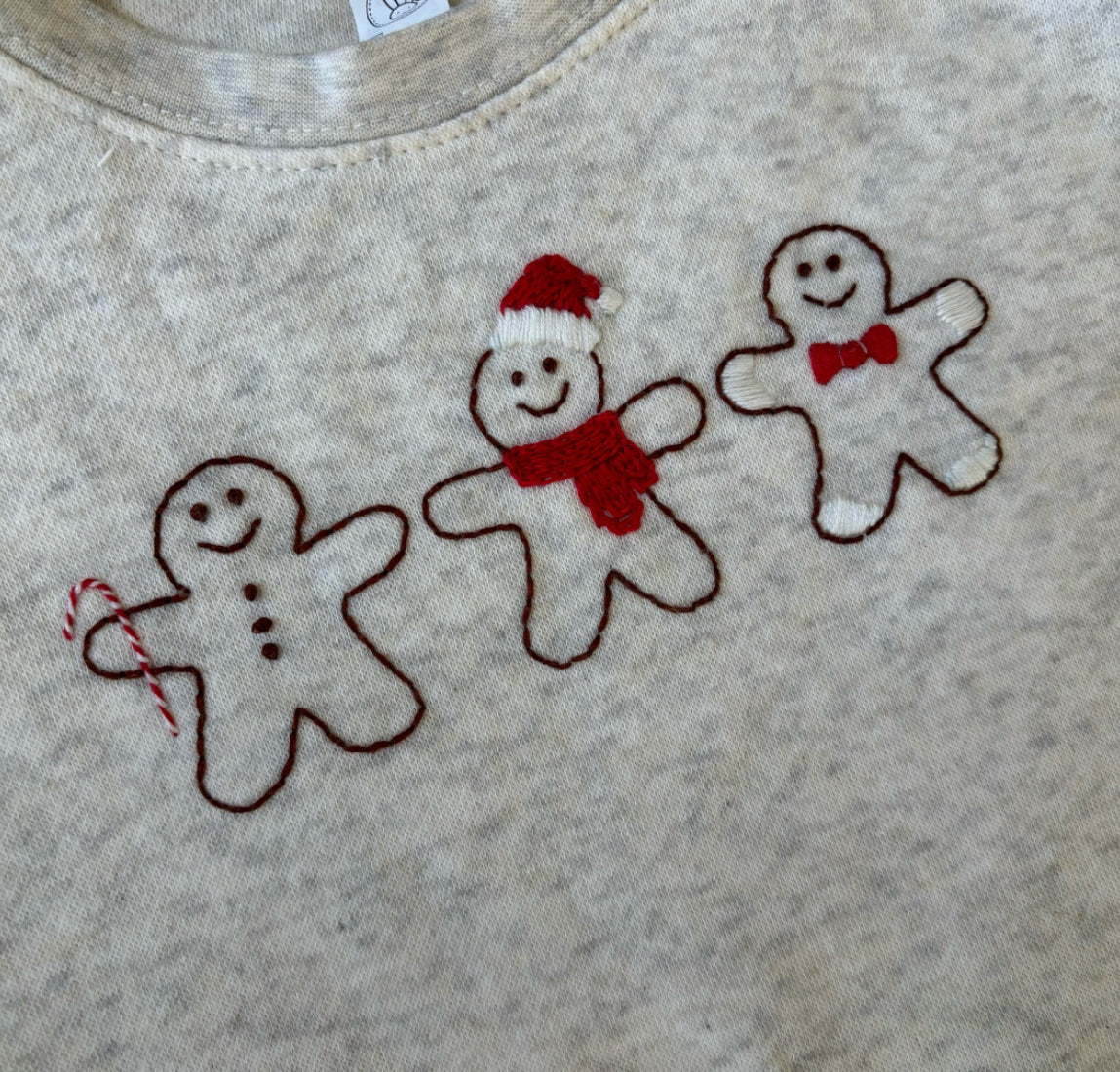 Gingerbread Friends Digital Embroidery Design