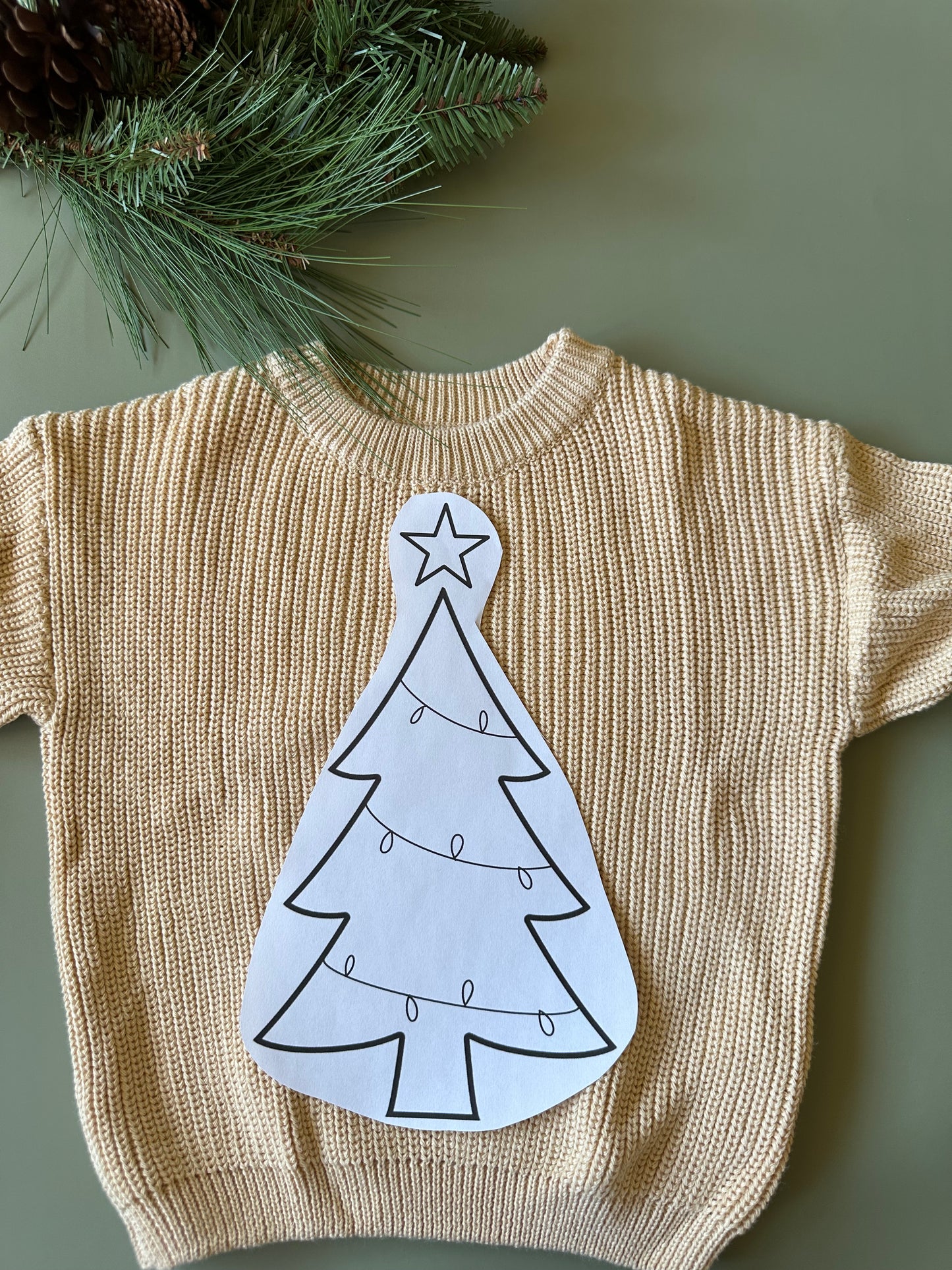 Christmas Tree Digital Embroidery Design