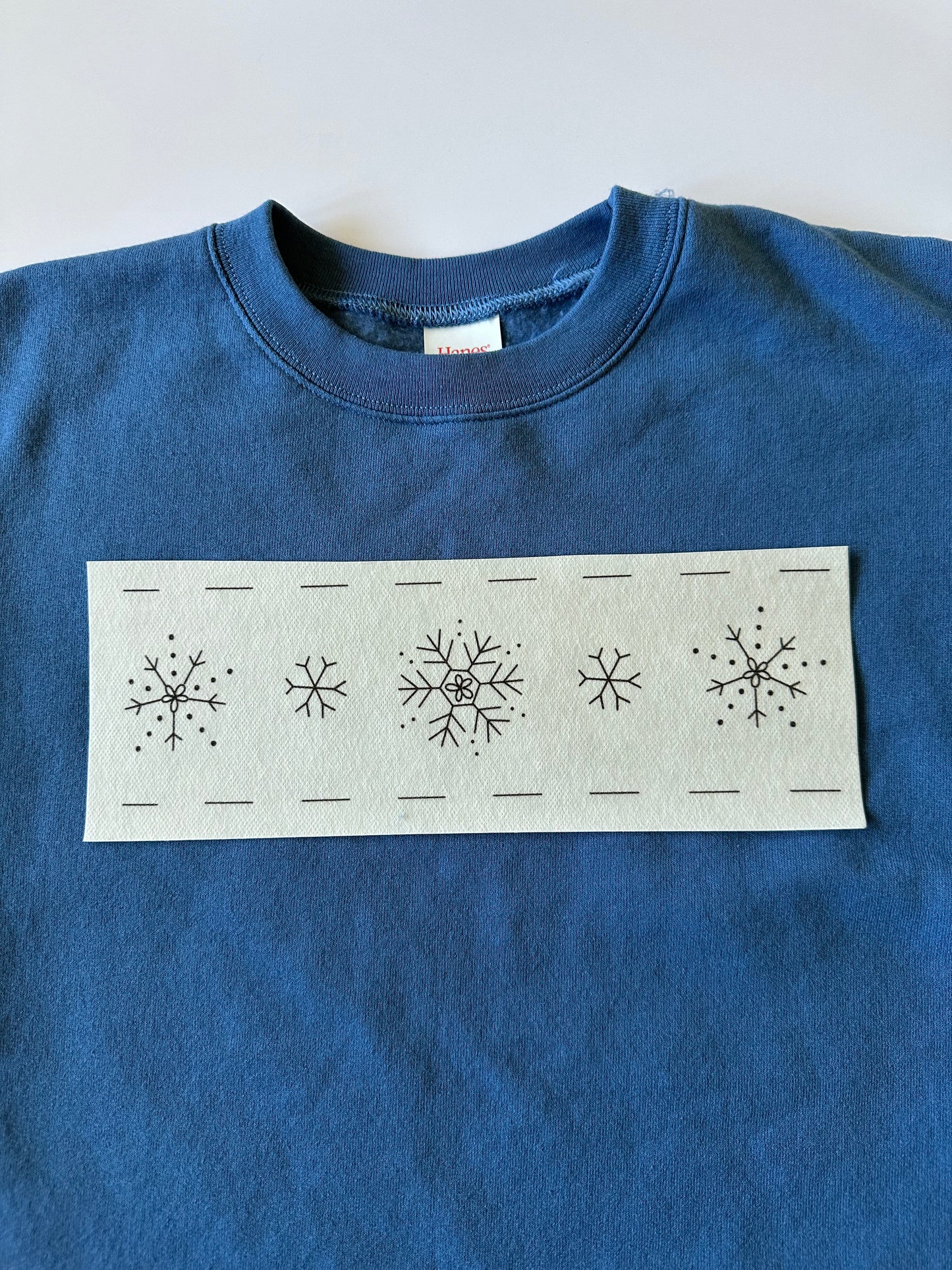 Cozy Snowflakes Digital Embroidery Design