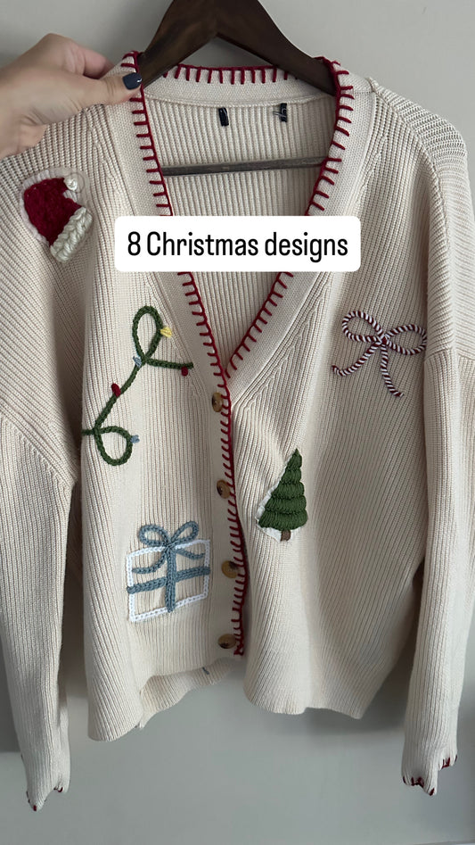 Festive Christmas Sweater Digital Embroidery Designs