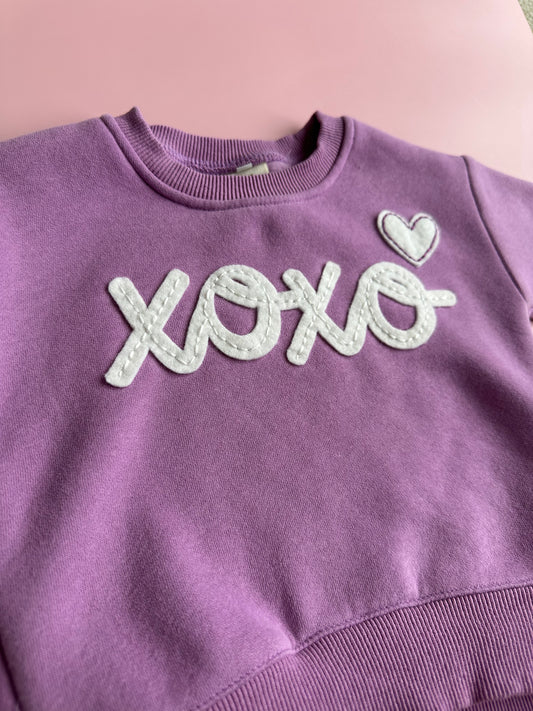 XOXO Digital Felt Applique Design