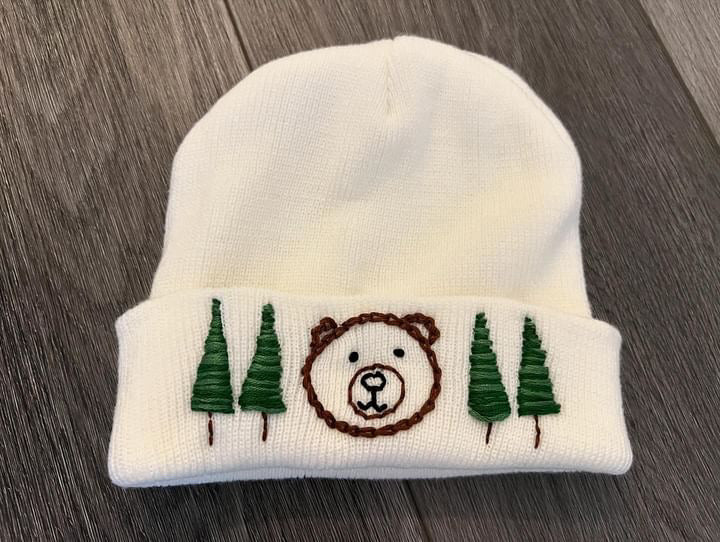 Outdoor Beanie Digital Embroidery Designs