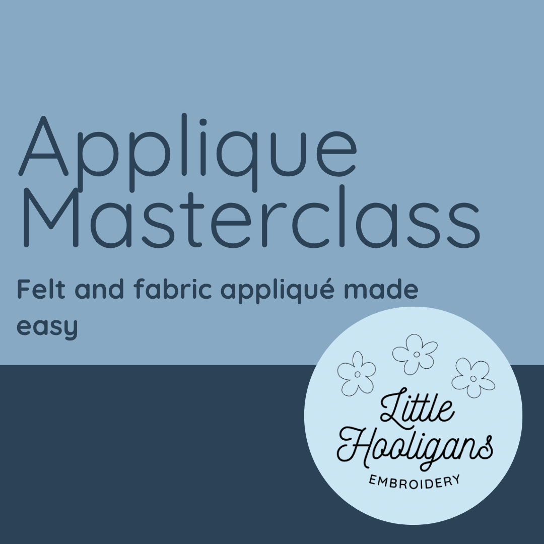 Applique Masterclass: Learn how to add felt and cotton applique to your clothing