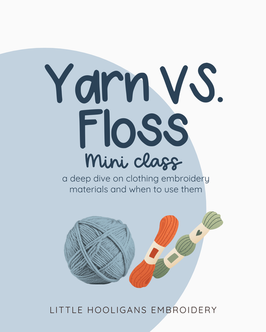 Yarn vs. Floss Mini Class
